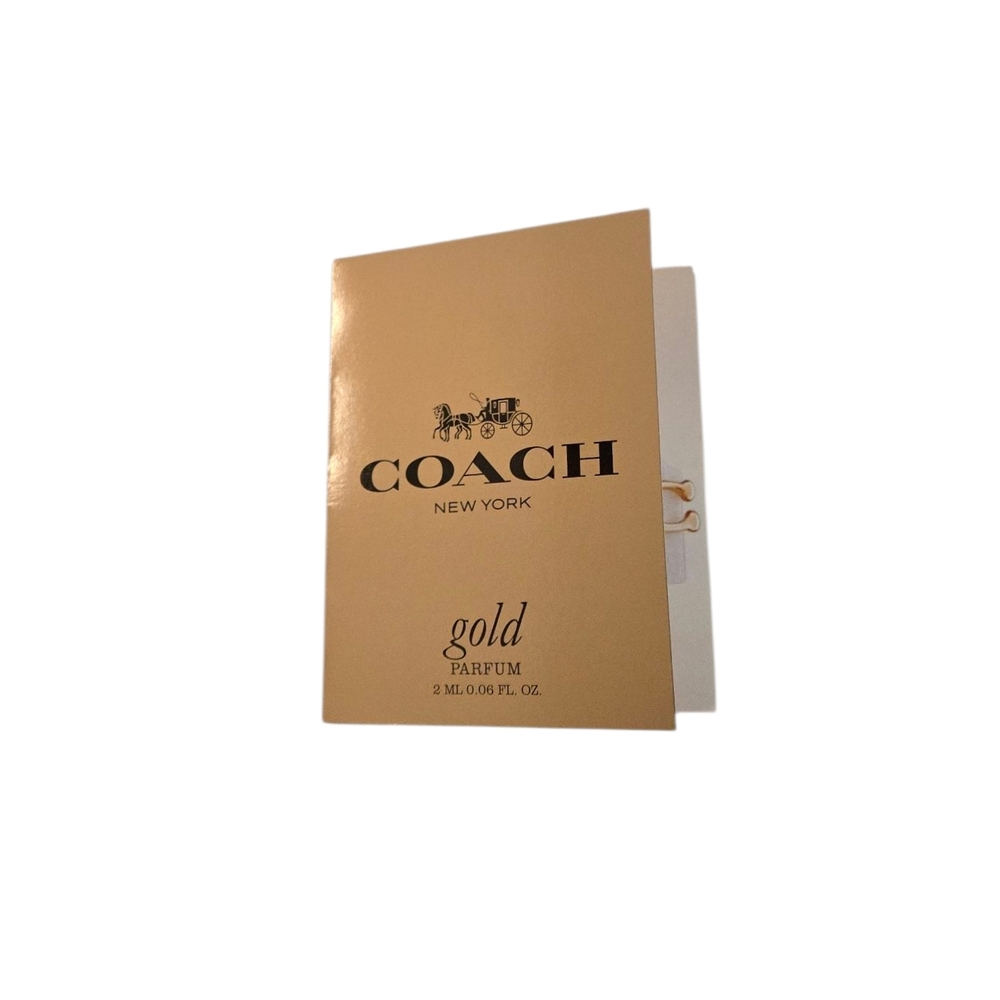 2 for $10 Coach Gold Parfum Sample 2 ml